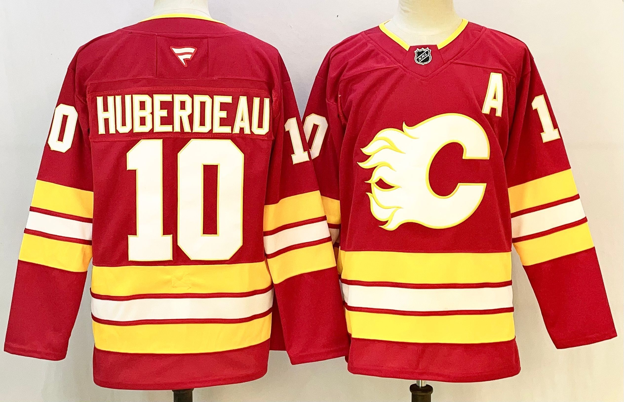 Men Calgary Flames #10 Huberdeau Red 2026 Adidias NHL Jersey style 001